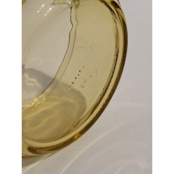 LOT OF 6 Vintage Amber Yellow Dynaware Pyr-O-Rey Small Casserole Dishes Bowls - Picture 4 of 11